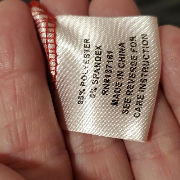 Sami & Jo Dark Purple Tie dye ric rack sequins Shark bite hem Lg. Casual Travel - Picture 9 of 9